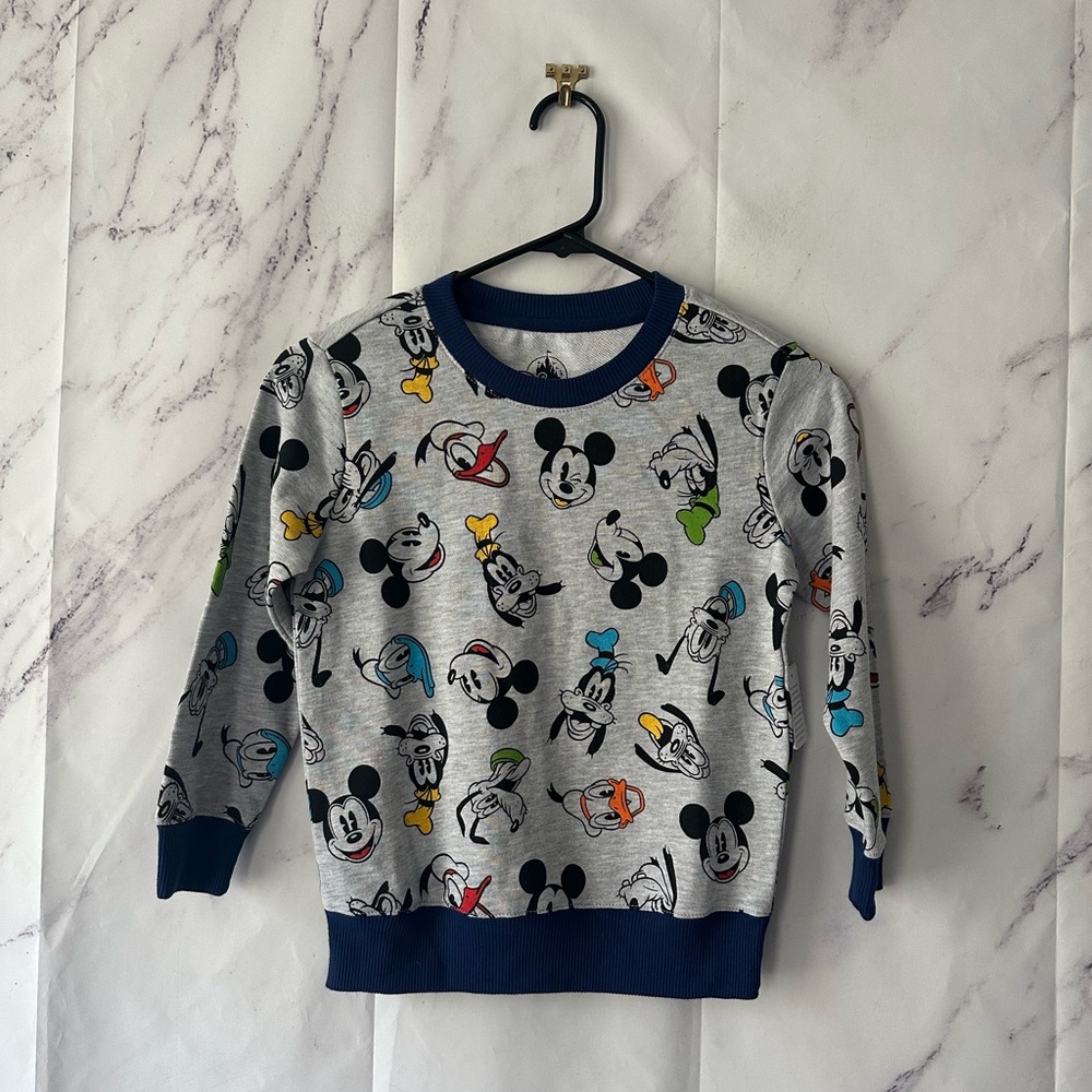 DISNEY PARKS - YOUTH SMALL SWEATSHIRT NEW WITH TAGS